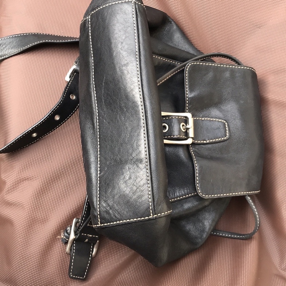 Coach mint condition leather backpack - Picture 6 of 12
